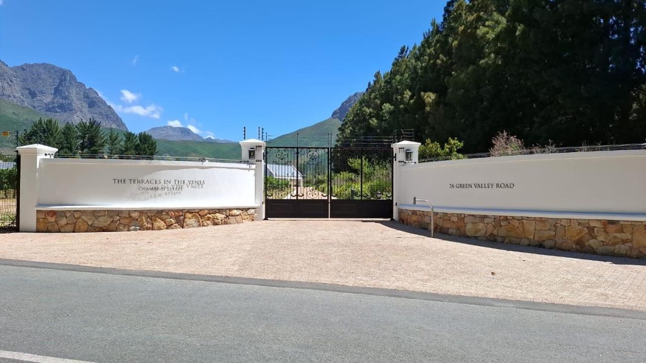 Chambray Estate - The Terraces In The Vines Franschhoek Exterior foto